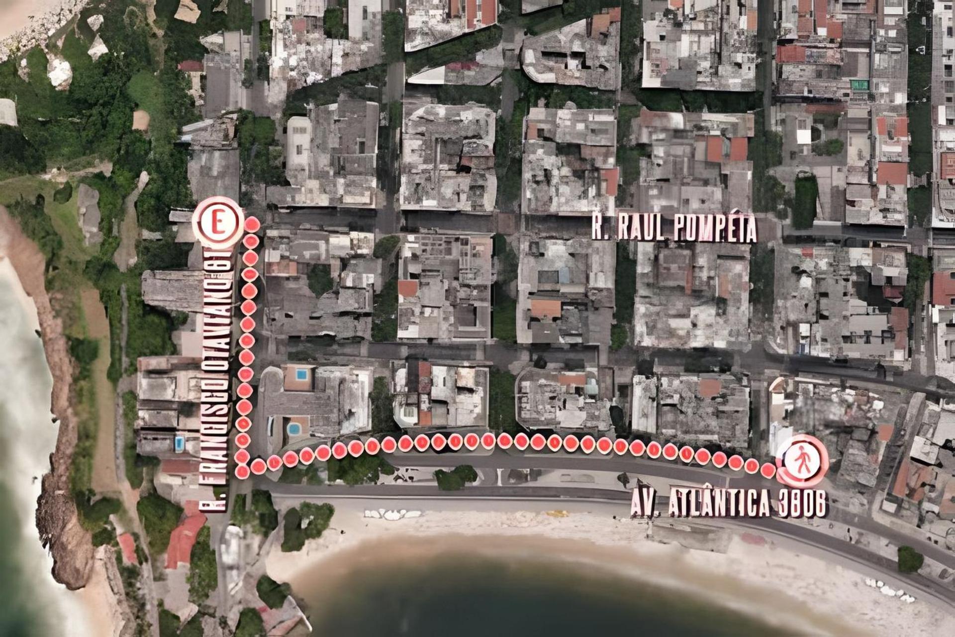 Studio Pe Na Areia Em Copacabana ริโอเดจาเนโร ภายนอก รูปภาพ