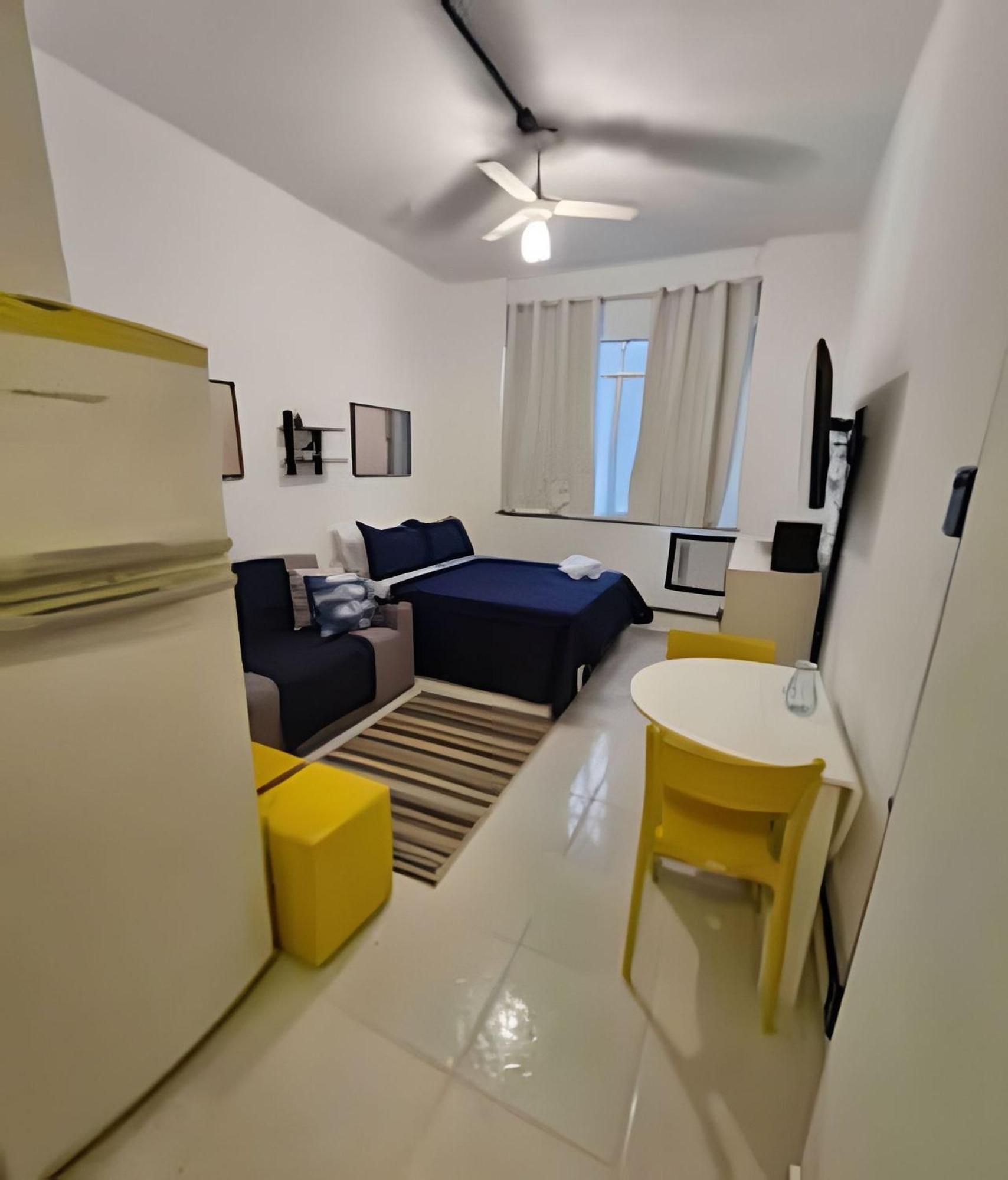 Studio Pe Na Areia Em Copacabana ริโอเดจาเนโร ภายนอก รูปภาพ